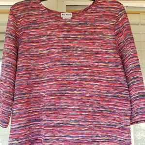 BonWorth rainbow color shirt.